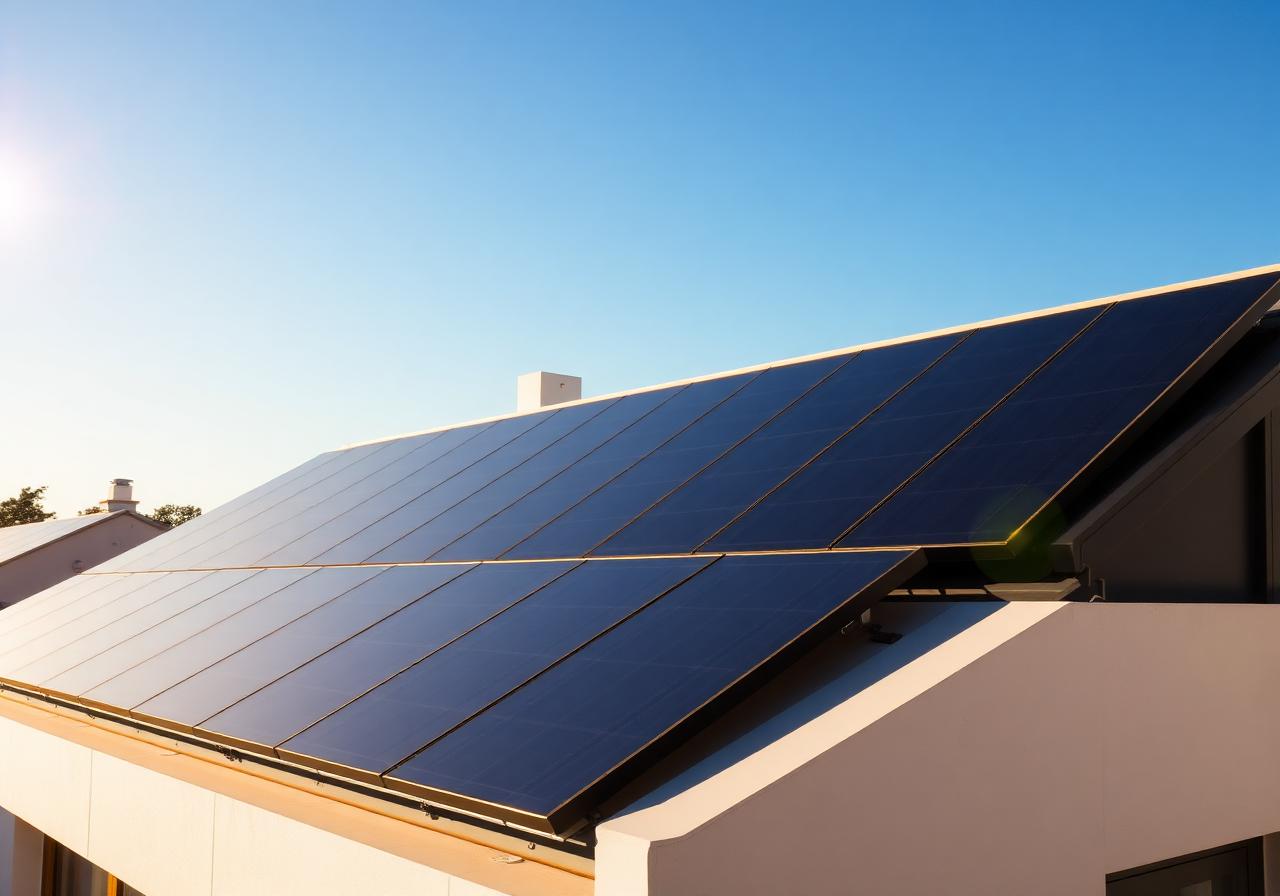 Instalación de placas solares fotovoltaicas en una vivienda de Madrid