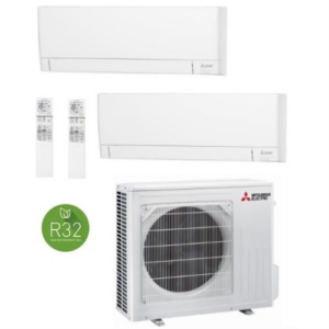 Multi Split Mitsubishi Electric 2X1 MXZ 2150+2150fg INSTALACION INCLUIDA